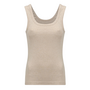 Evi Top Sand Melange Knit-Ted