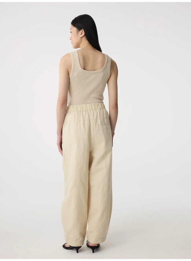 Evi Top Sand Melange Knit-Ted