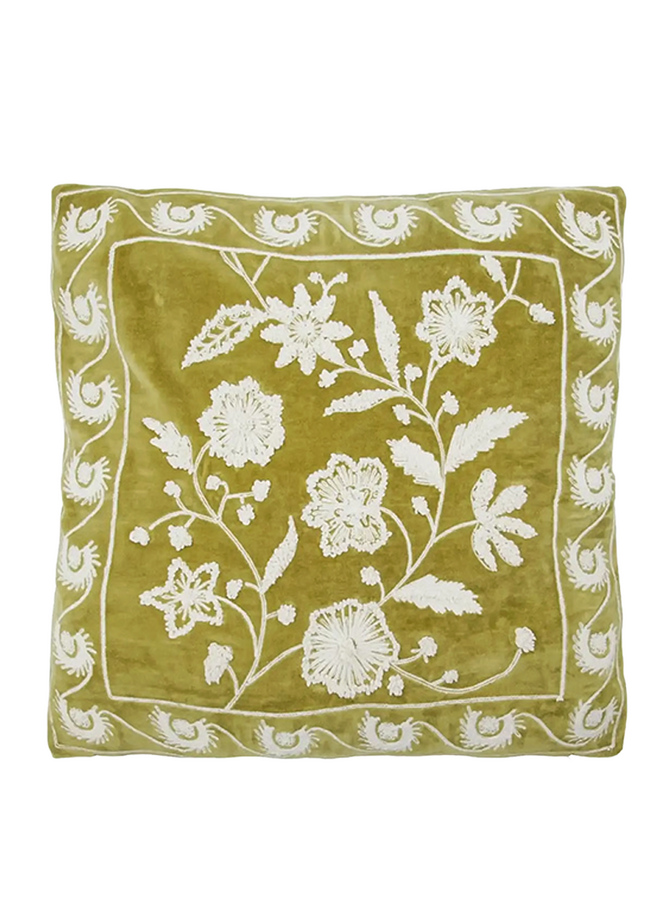 Cushion HDRica, Mustard, Off- white, filling included, House Doctor