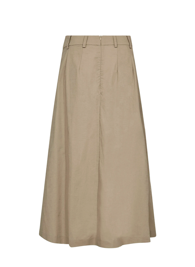 LeilaCC Anya Pleat Skirt Bisquit Co'Couture