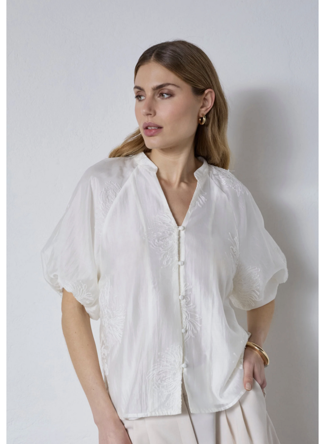 NeaCC SS V-Shirt White Co'Couture