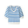 PULLOVER Striped Smashing Blue Pom Amsterdam