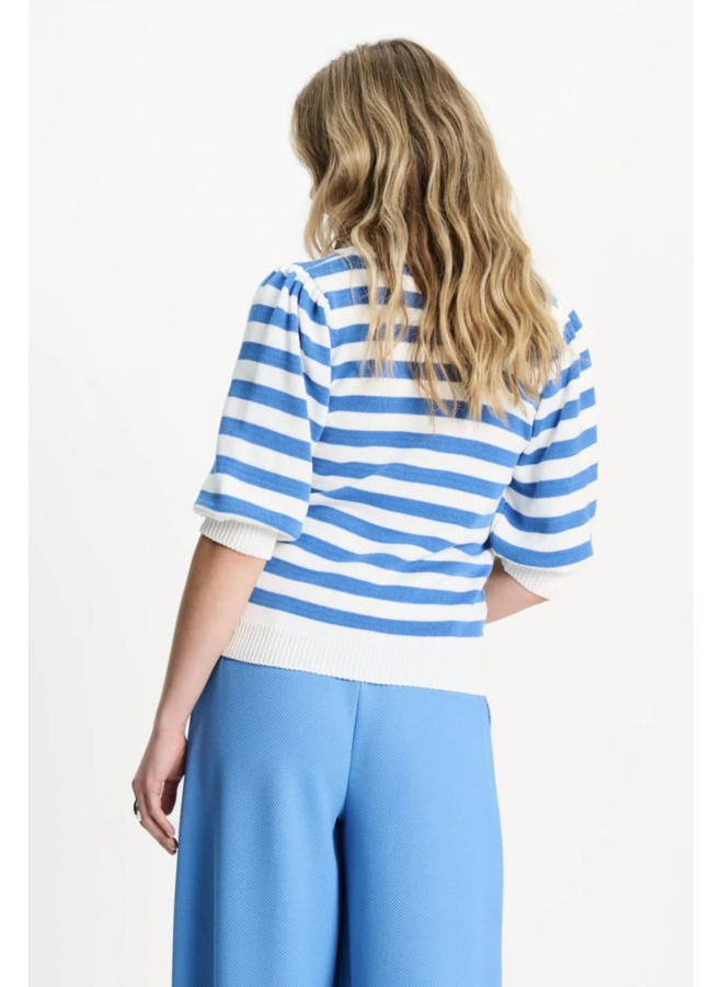PULLOVER Striped Smashing Blue Pom Amsterdam
