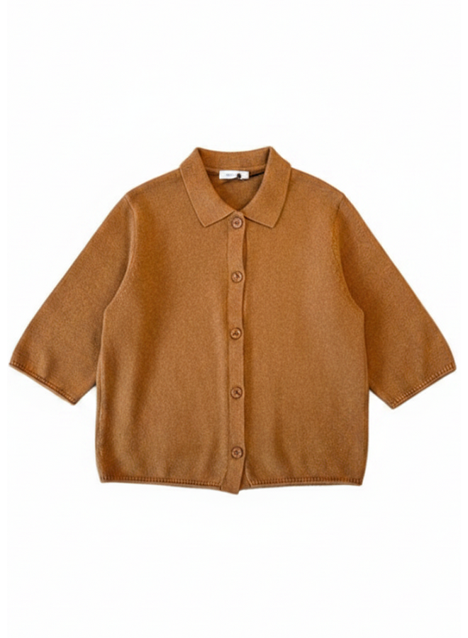 Yoshi Cardigan Tabac Knit-Ted