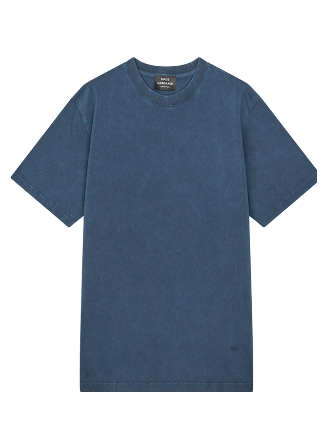 Combed Jersey Dye Thorbjorn Tee Sky Captain Mads Norgaard MEN