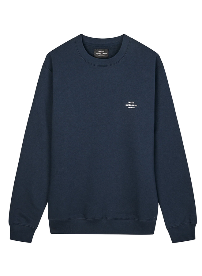 Standard Crew Logo Sweat FAV  Parisian Night Mads Norgaard MEN