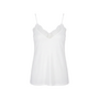 Dames top viscose with lace SAN DIEGO