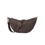 O My Bag Leo Woven Chocolate Soft Grain Leather