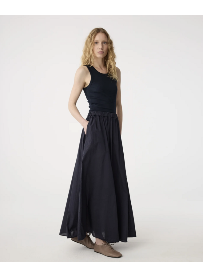 Cato Skirt Night Blue Knit-Ted