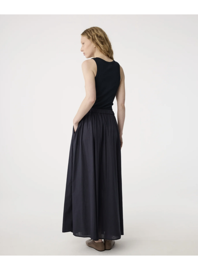 Cato Skirt Night Blue Knit-Ted