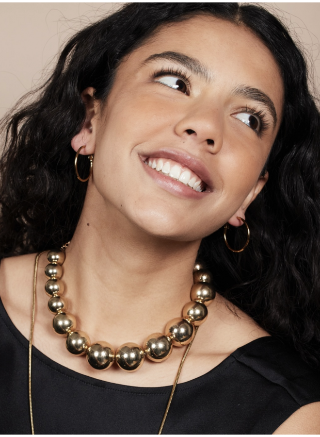 Ellen Beekmans Golden hoops S