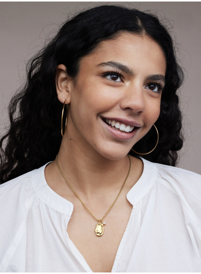 Ellen Beekmans Golden hoops XL