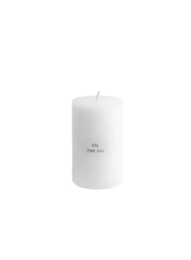 Pillas Candle Blij Met Jou