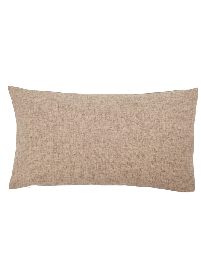 Binnen/ buitenkussen Nova zandkleurig 30x60cm House Doctor