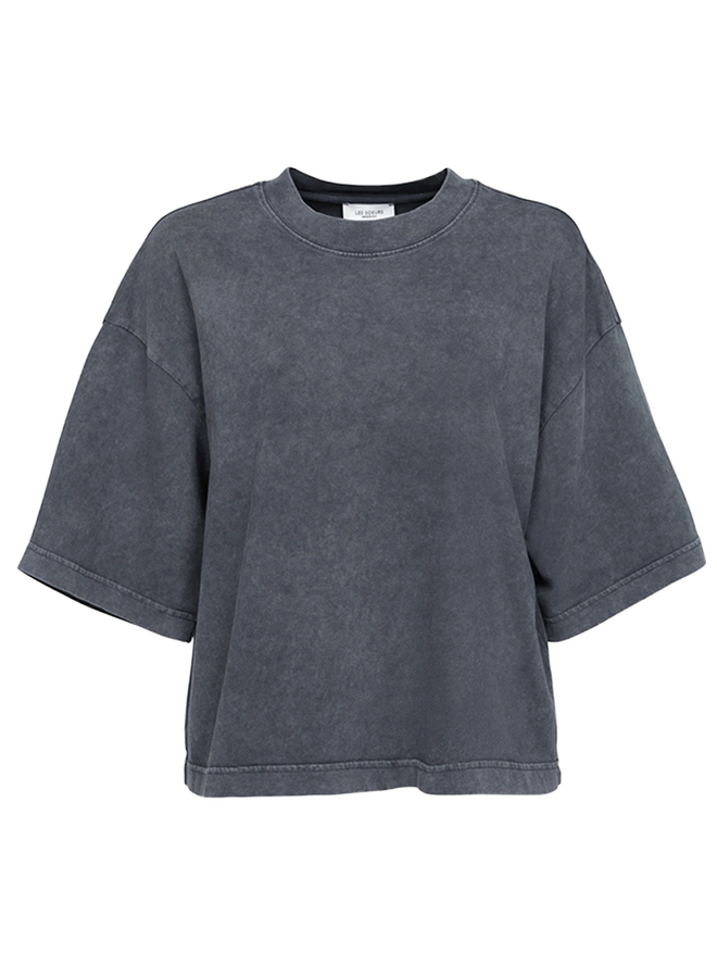 Les Soeurs T-Shirt Tiara Washed Grey