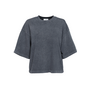 Les Soeurs T-Shirt Tiara Washed Grey
