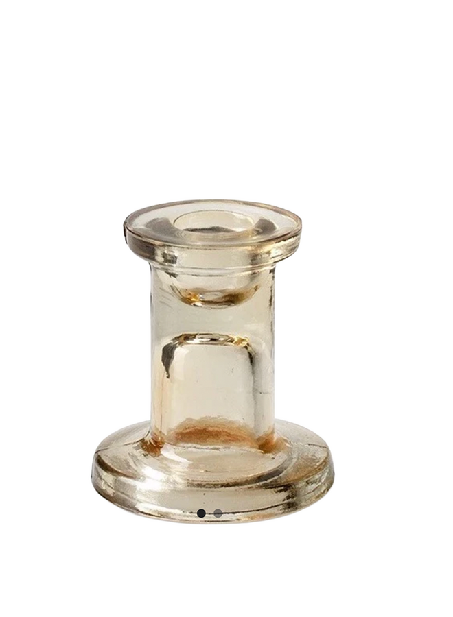 Kaarshouder 'bing' beige h8 d7 cm