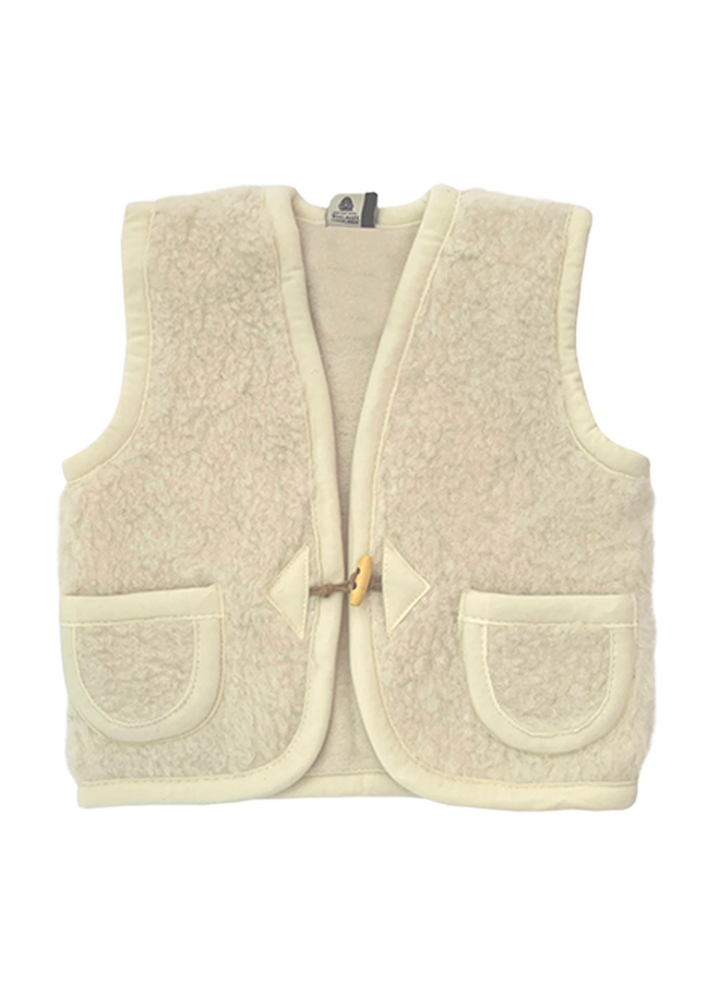 Alwero bodywarmer Alpen Junior Naturel