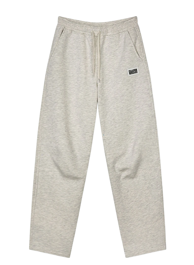 Standard Sweat Iggy Pants Light Grey Melange Mads Norgaard
