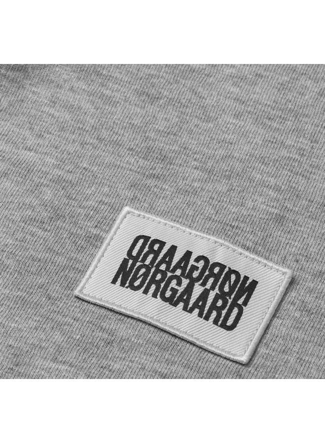 Standard Bobo Hood Sweatshirt Light Grey Melange Norgaard