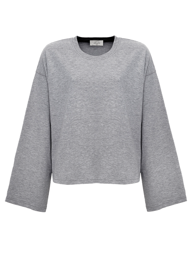 Les Soeurs T-Shirt Aline GREY MELANGE