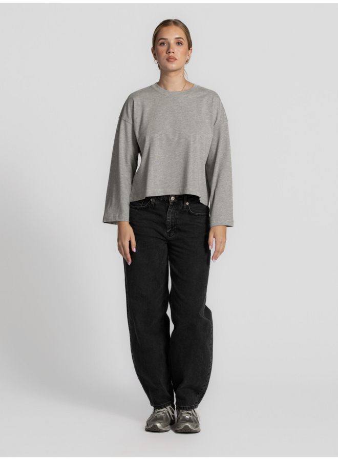 Les Soeurs T-Shirt Aline GREY MELANGE