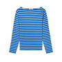 Pablo Gabi Tee LS Vanilla Ice/Bright Cobalt Mads Norgaard