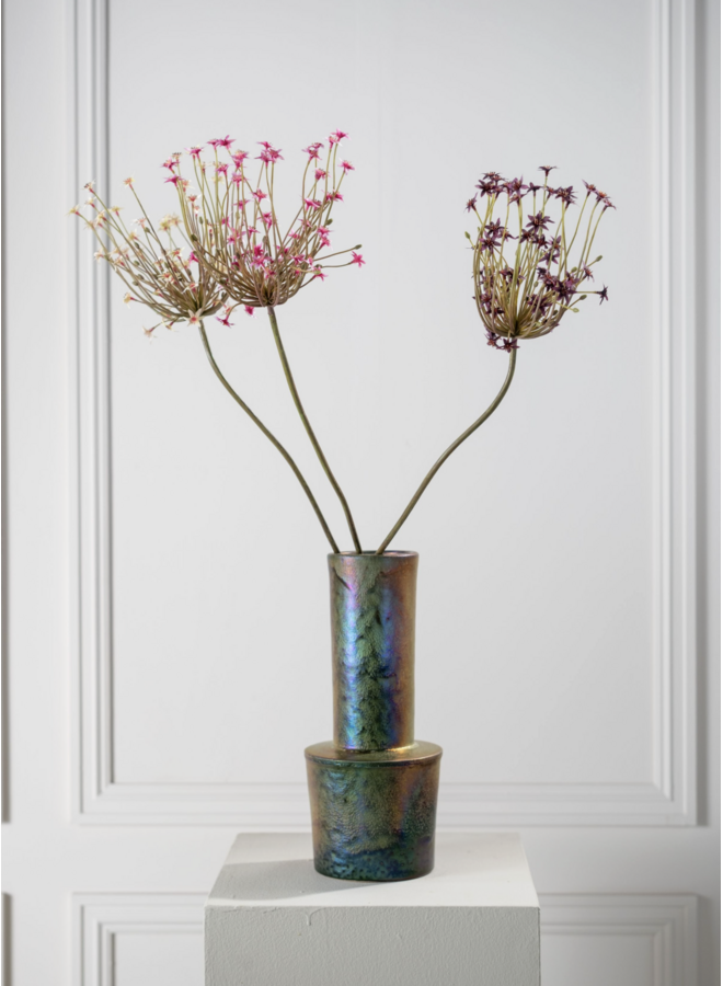 Silk-Ka ORNITHOGALUM STEEL BORDEAUX 84 cm