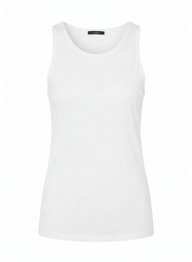 Dames top off -white cotton YPRES - The Clothed