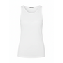 Dames top off -white cotton YPRES - The Clothed