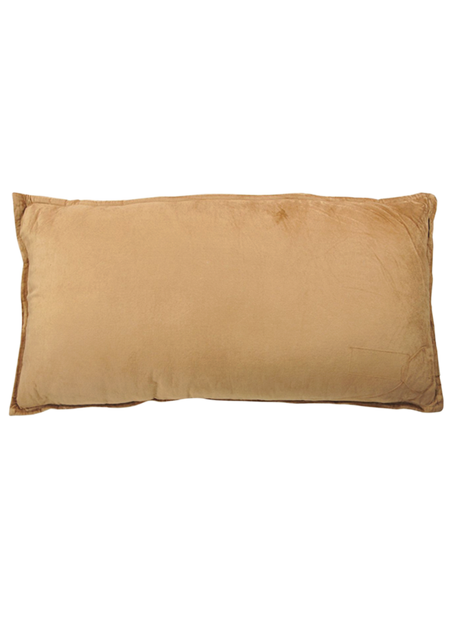 Cushion Velvet Nutmeg 40x80 cm.