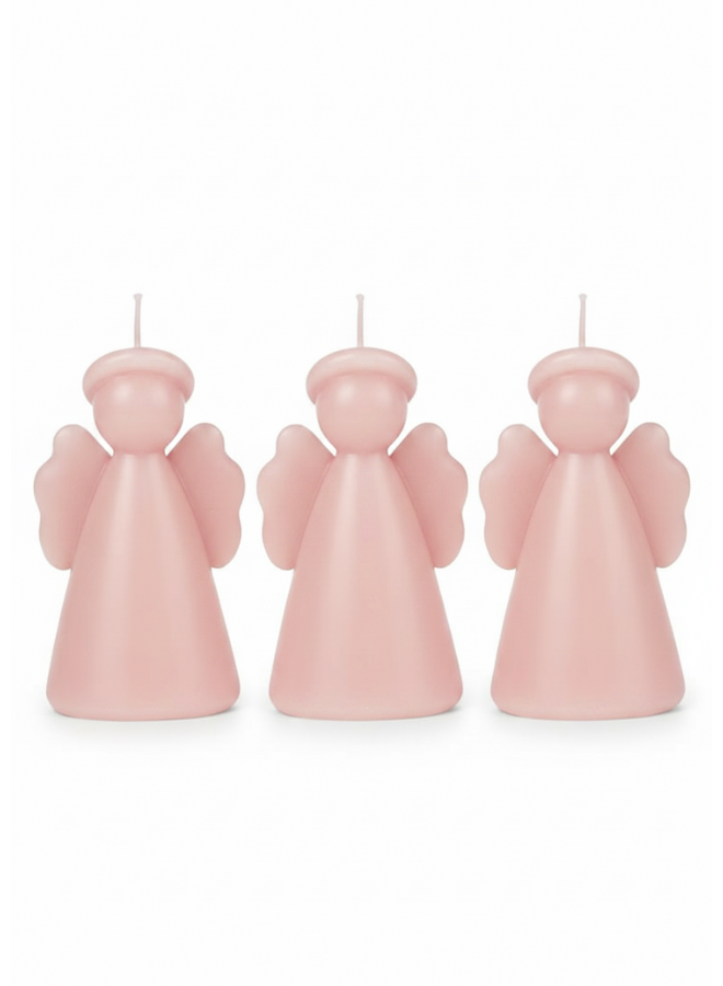 Sculpture Candle Angel Set of 3  Skin