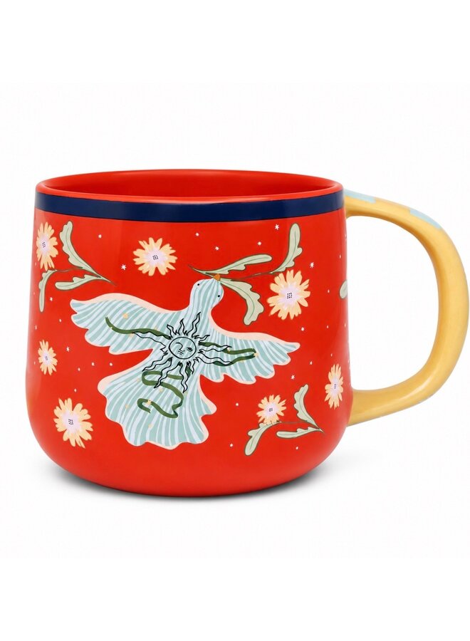 ATLITW Mok Rood met Vogel