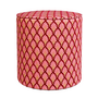 Pouf Jessica Bordeaux & Roze Palais