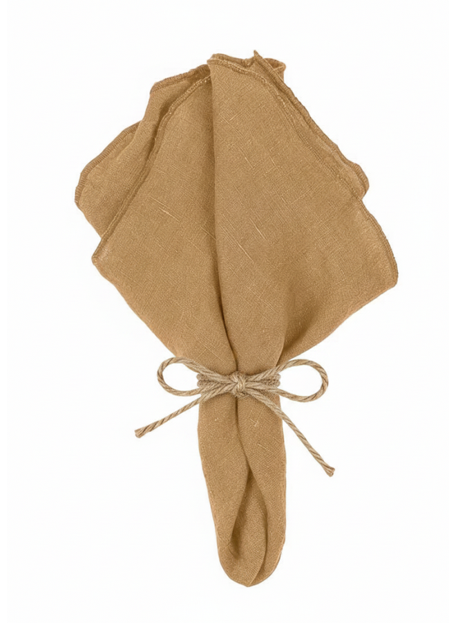 Servetten Gracie Indian Tan Broste Copenhagen