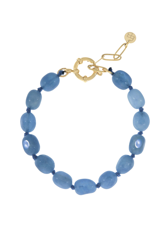Ellen Beekmans Gemstone Bracelet / Blue