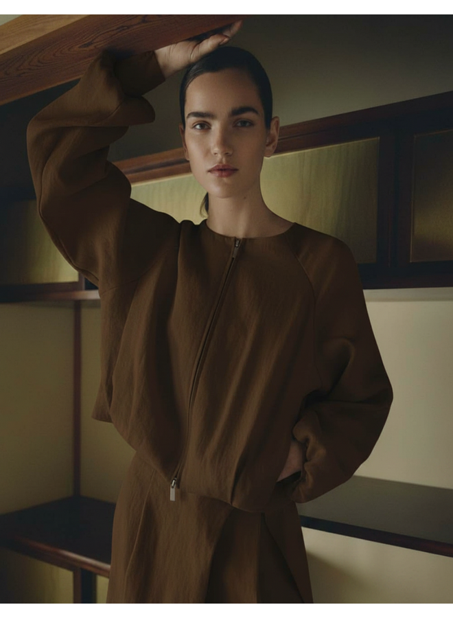 MSCH Esteriane Jacket Hot Fudge