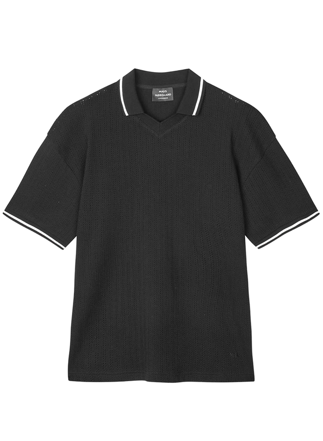 Sporty Lyonel Polo Sporty Black Mads Norgaard MEN