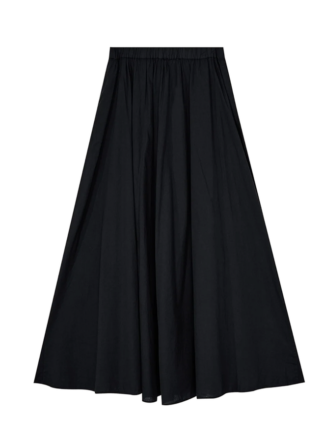 Cato Skirt Black Knit-Ted