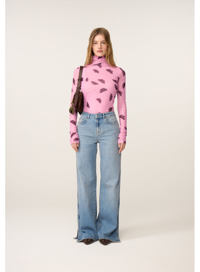 Jadyn Top Pink Rose/ Brown Fabienne Chapot
