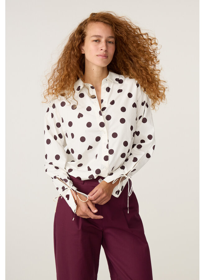 Ada Blouse Cosy White Fabienne Chapot