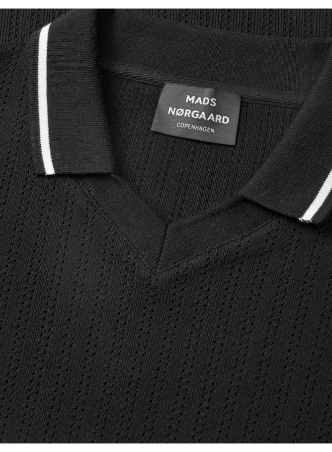 Sporty Lyonel Polo Sporty Black Mads Norgaard MEN