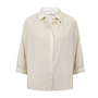 Mook Blouse Ivory Knit-Ted