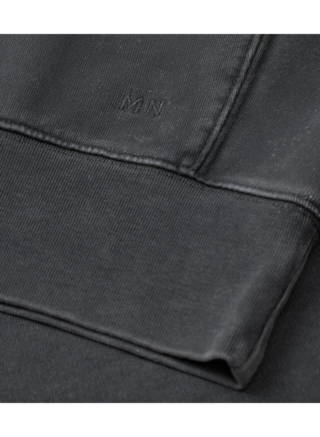 Compact Cotton Crew Sweat Black Mads Norgaard MEN