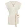 Iris Blouse Ivory Knit-Ted