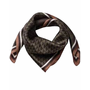 ShilaCC Silk Scarf Brown Co'Couture