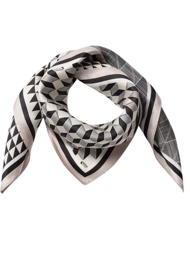 ShilaCC Silk Scarf Mink Co'Couture
