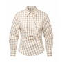 BisoCC Asym Check Shirt Off White Co'Couture