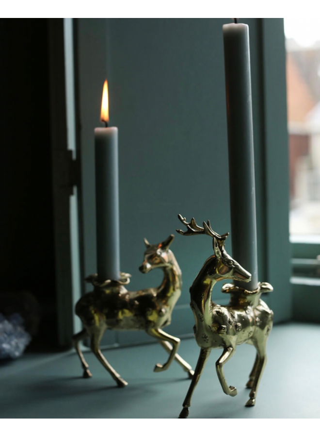 Lovely Deer Candle Holder Set Doing Goods
