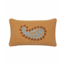 Double sided cushion Siena Raffia & Smokey Blue - Filling included Palais